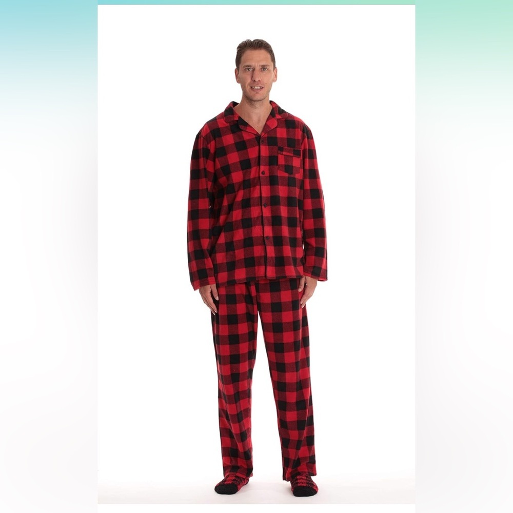 Red Check Pajama Set